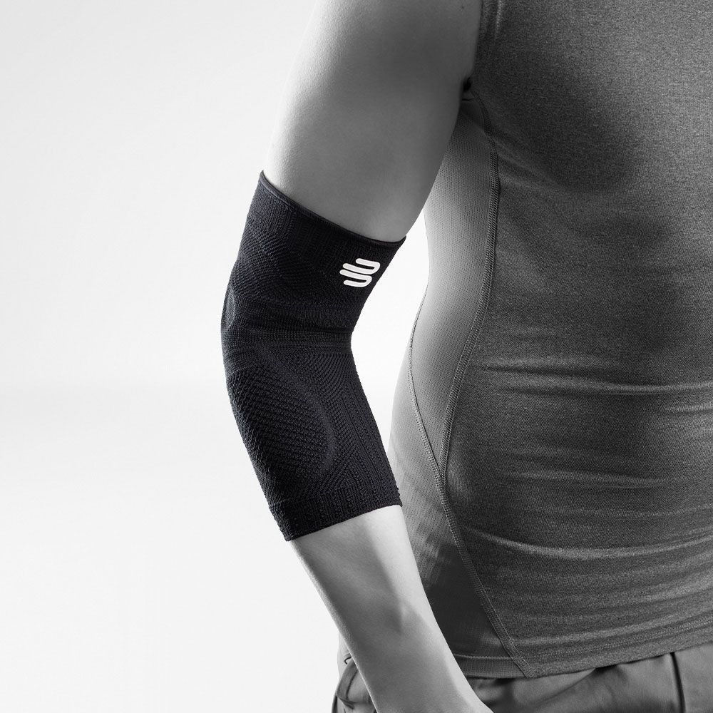Bauerfeind Sports Elbow Support Brace Targeted Compression Size XL All Black